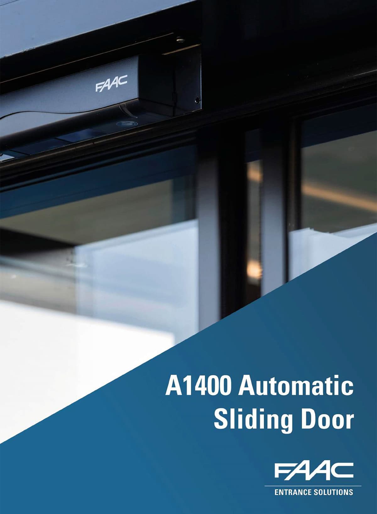 FAAC 1400 Auto Bi Parting Sliding Door